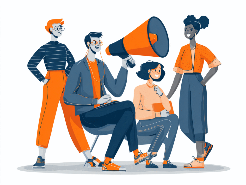 Having a brand voice,