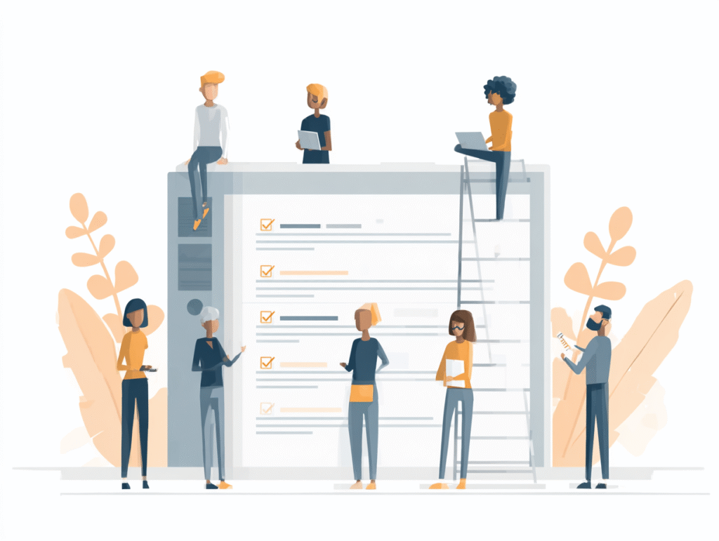 web page to checklist