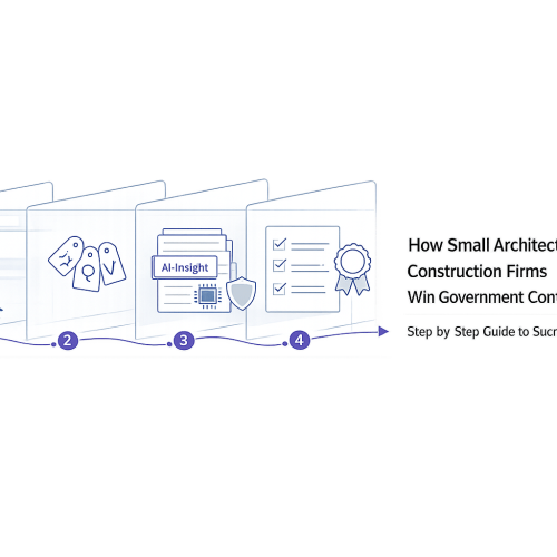 How Small Architecture and Construction Firms Win Government Contracts – Step by Step