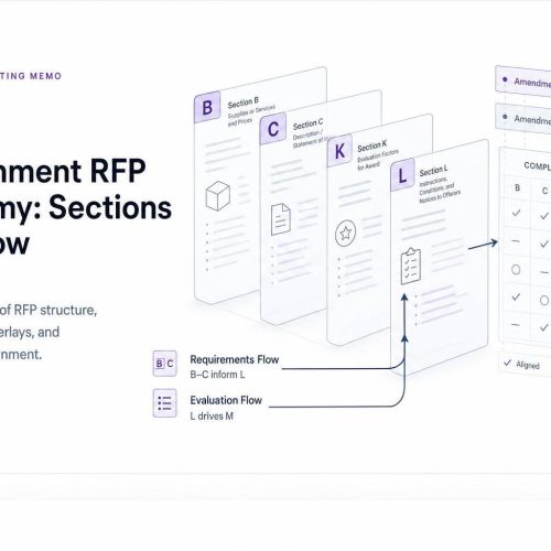 Government RFP Anatomy: Sections and Flow